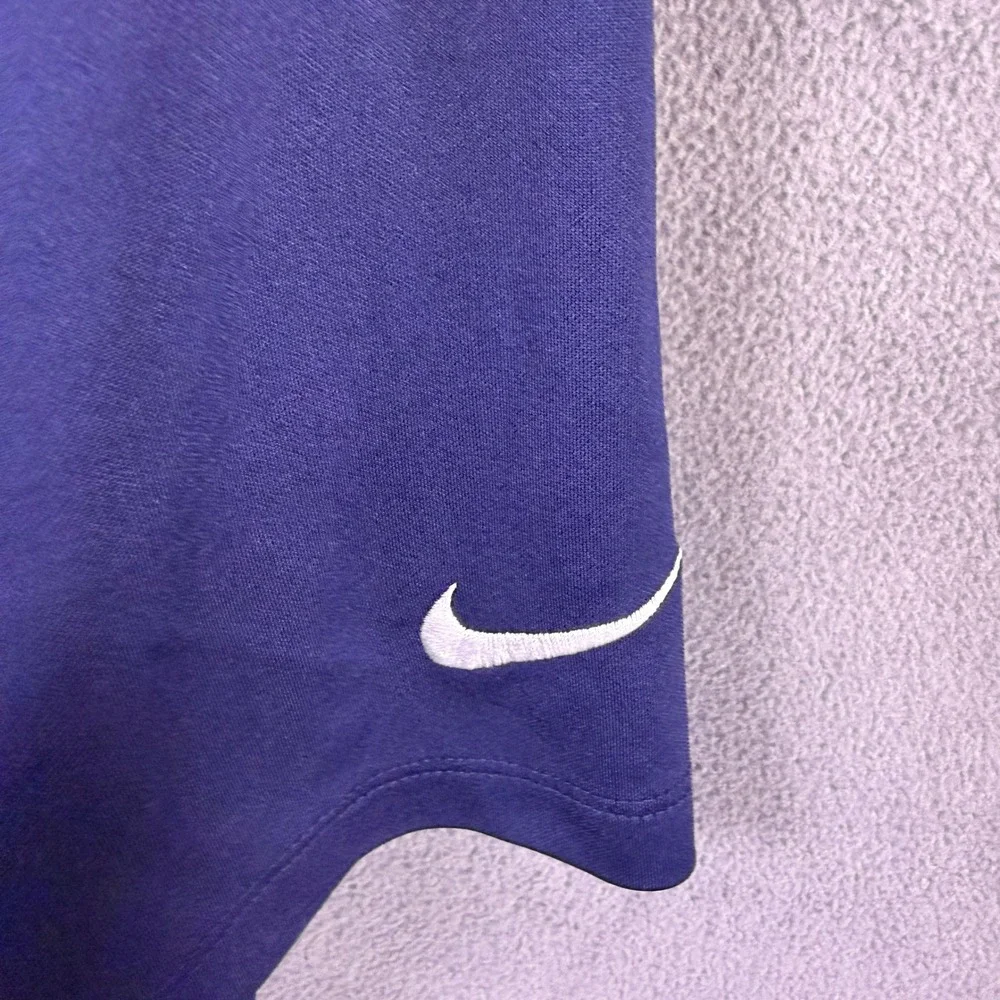 Nike Disney Beach Club Resort Polo Mens L Purple Dri-Fit Golf Shirt 725518-419